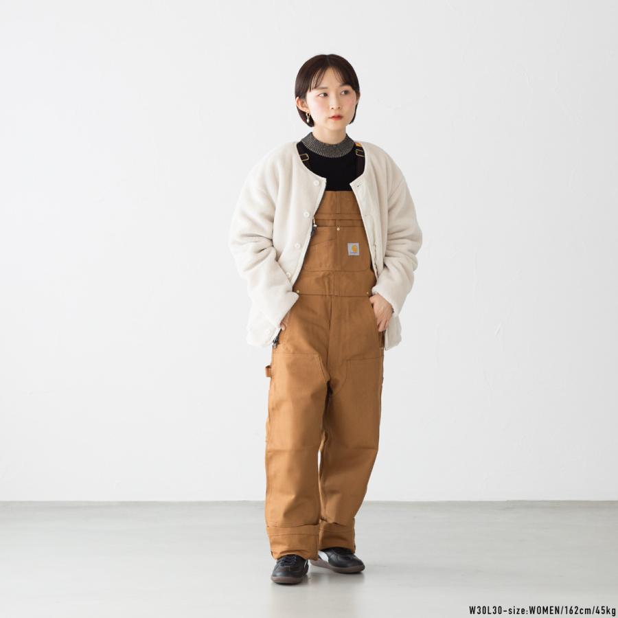 Carhartt（カーハート） ダック ビブ オーバーオール 102776 ブラウン