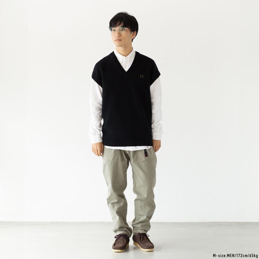 FRED PERRY（フレッドペリー） ニット ベスト ラムウール タンク
