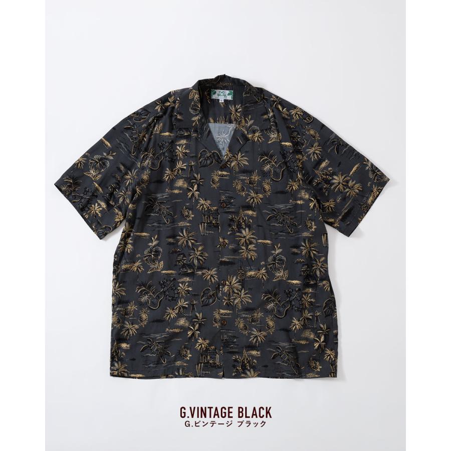 トゥーパームス アロハシャツ 米国製 ハワイアン シャツ MADE IN