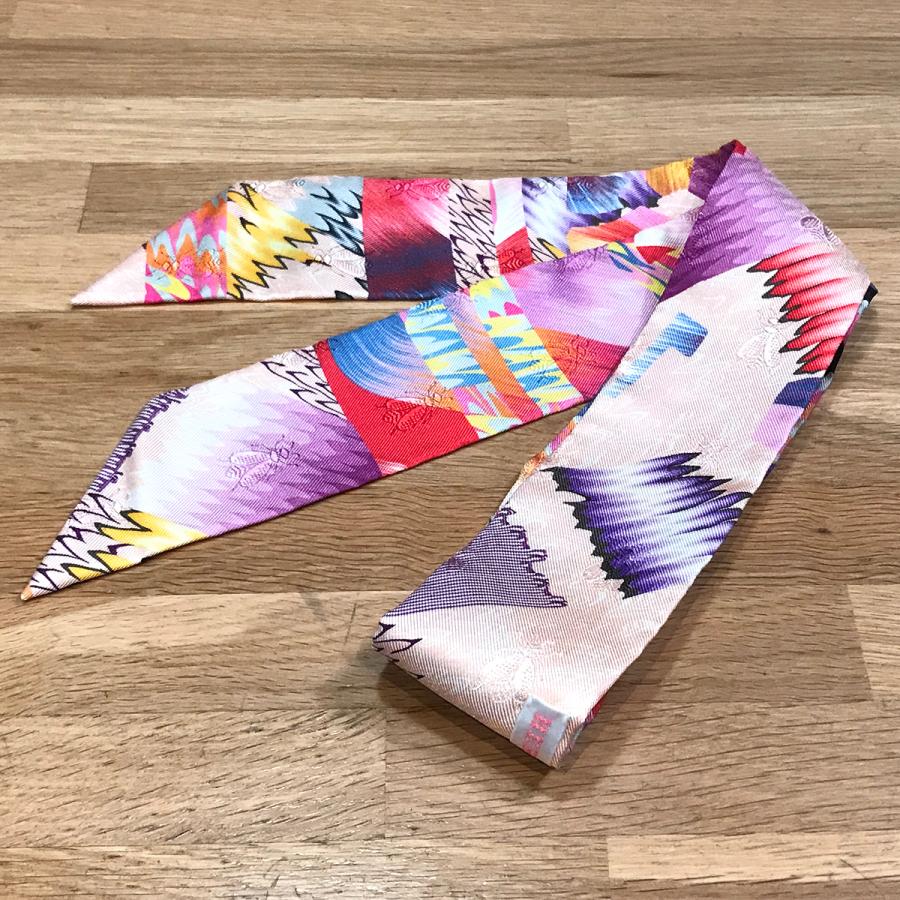 HERMES（エルメス） 【新品未使用】エルメス ツイリー マーブルシルク