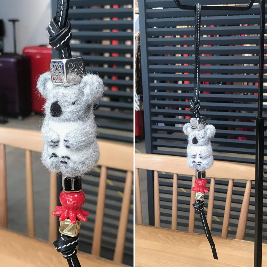 LOEWE（ロエベ） 【超美品】ロエベ コアラ チャーム オクトパス ダイス