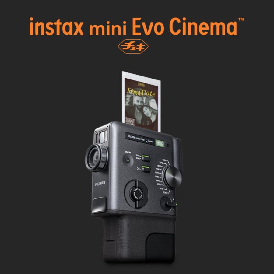instax mini FUJIFILM フジフイルム チェキ INSTAX Evo Cinema
