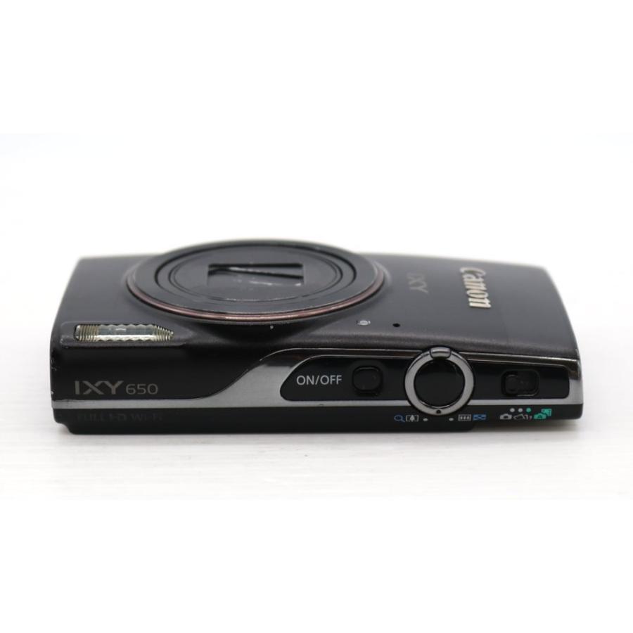 Canon コンパクトデジタルカメラ IXY 650 ブラック 光学12倍ズーム/Wi