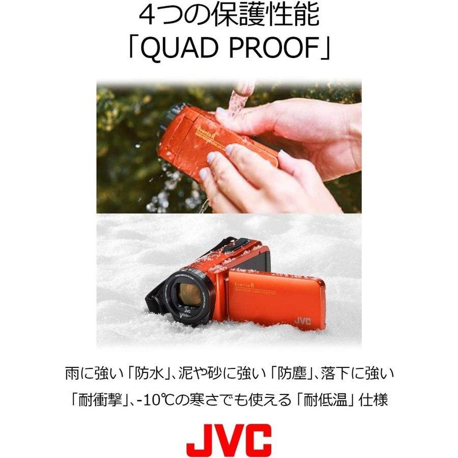 Everio R ビクター JVC KENWOOD GZ-RX680-B マットブラック ビデオ