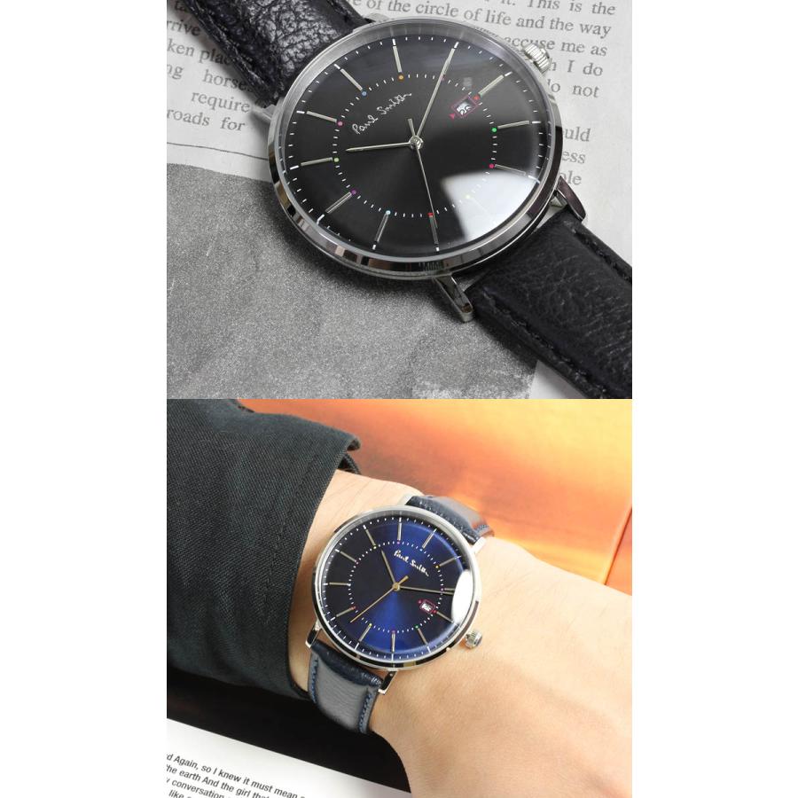 Paul Smith（ポール・スミス） 腕時計 メンズ 革ベルト Track 42mm
