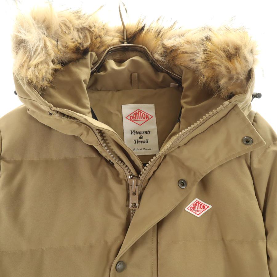 Danton（ダントン） ダウンコート M ベージュ レディース 古着 中古