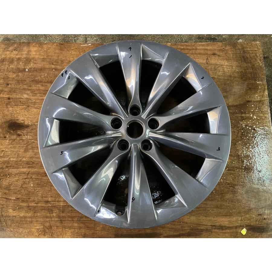 テスラ モデルX ホイール 20インチ 9J +35 5H 120 1本 傷あり/ 1027244