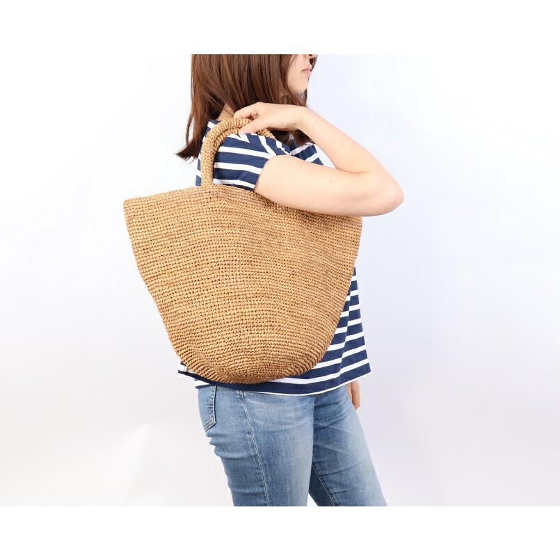 Sans Arcidet（サンアルシデ） KAPITY BAG CVEG レザーハンドル かご