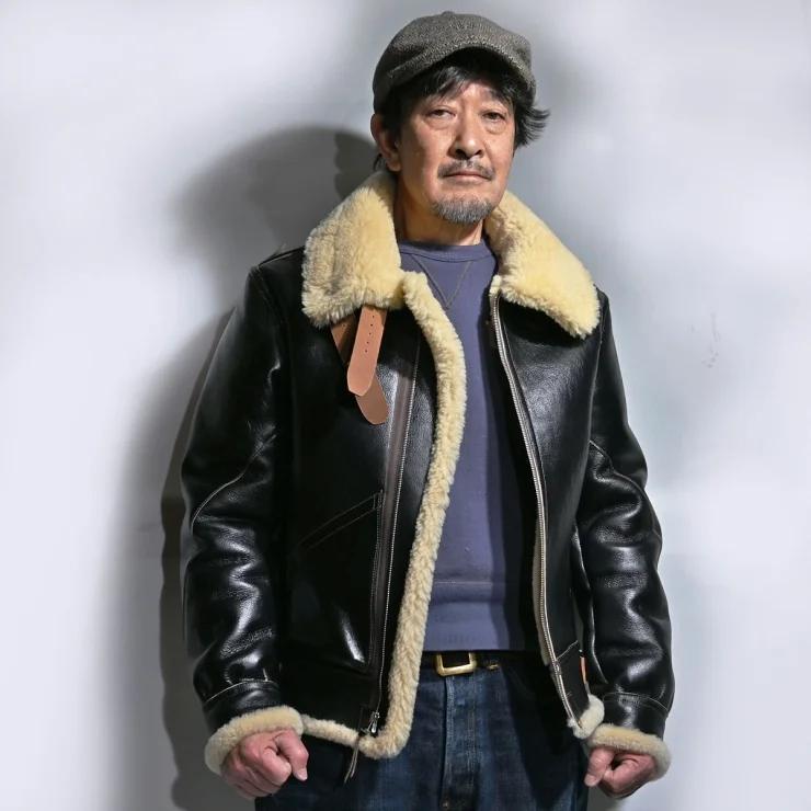 TOYS McCOY（トイズマッコイ） レザージャケット シープスキン B-3