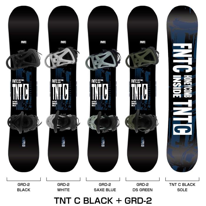 FNTC スノーボード - ビンディング 2点セット FNTC TNT C Black - LINK