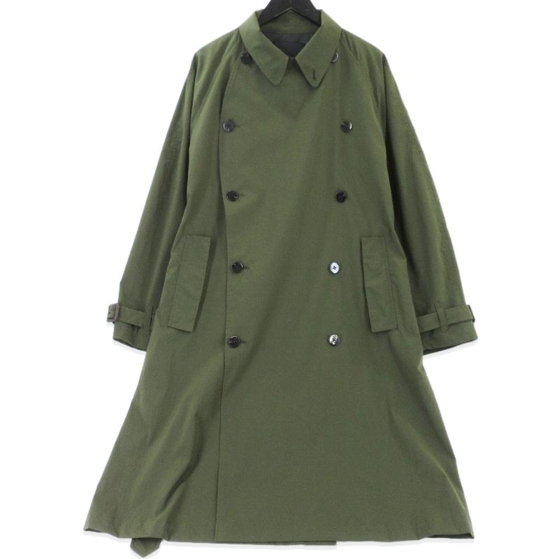 美品 ES:S エス トレンチコート 23WCO-PTYP-101 ロングコート
