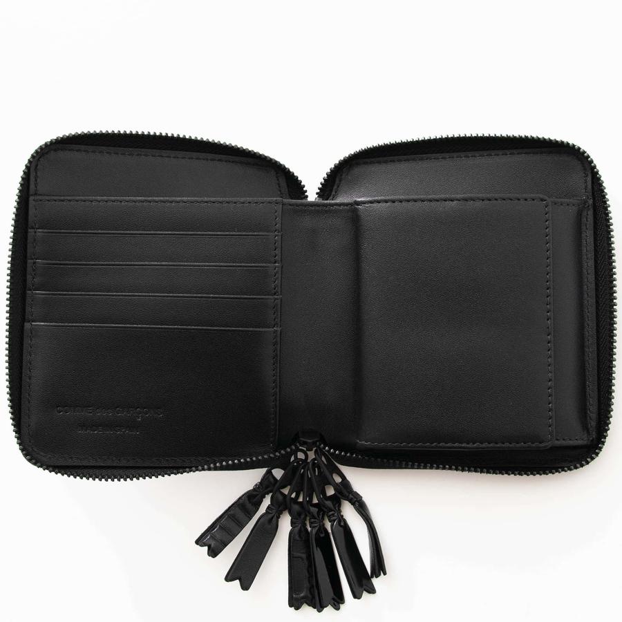 COMME des GARCONS コムデギャルソン DES 財布 二つ折り財布 ブラック