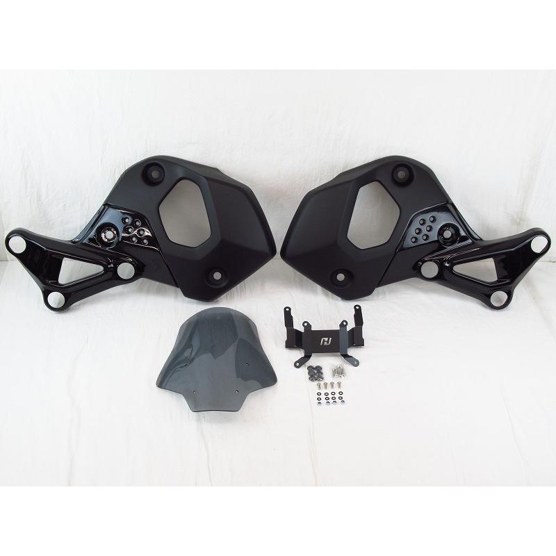 H2C GROM[2021モデル] カスタムカウルKit ADVENTURE[ブラック