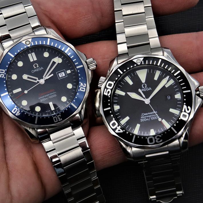 時計ベルト バンド オメガ シーマスター用 メタルブレスレット