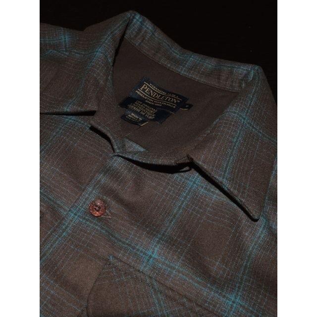 PENDLETON ペンドルトン BOARD Fitted オンブレ チェック シャツ Brown