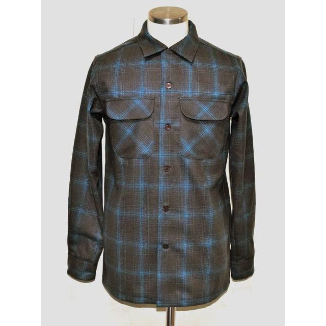 PENDLETON ペンドルトン BOARD Fitted オンブレ チェック シャツ Brown