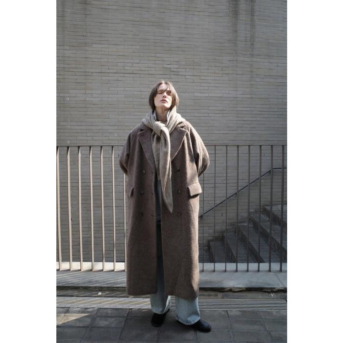 CLANE（クラネ） 正規商品 コート ダブルウール ロング コート DOUBLE