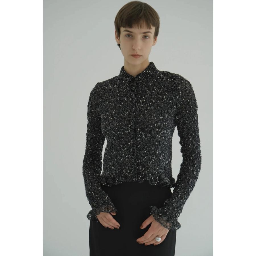 CLANE（クラネ） 正規商品 シャツ トップス ミックス メッシュ