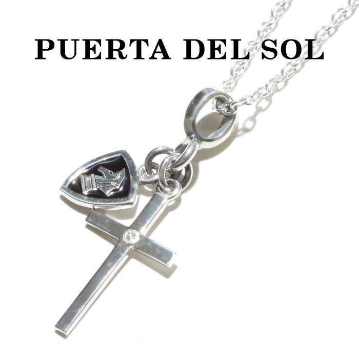 PUERTA DEL SOL（プエルタ・デル・ソル） Cross×Knight Necklace