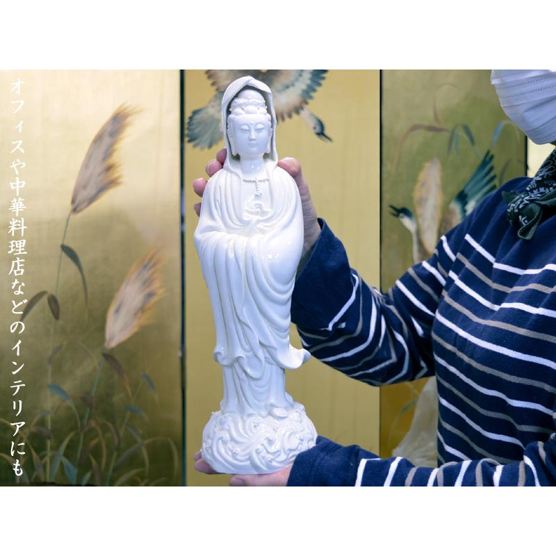白磁陶器 被帽観音像 : 中国貿易公司ctcオンラインショップ - 通販