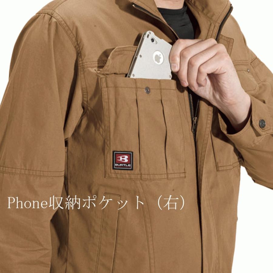 BURTLE（バートル） BURTLE 8031 ジャケット ツイルクロス 製品洗い 綿