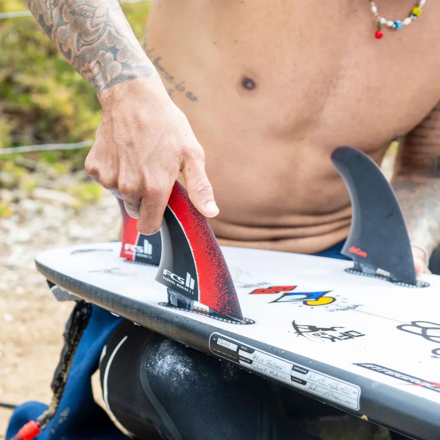 FCS FCS II Gabriel Medina Signature Tri Fin Set GM PC AIR CORE