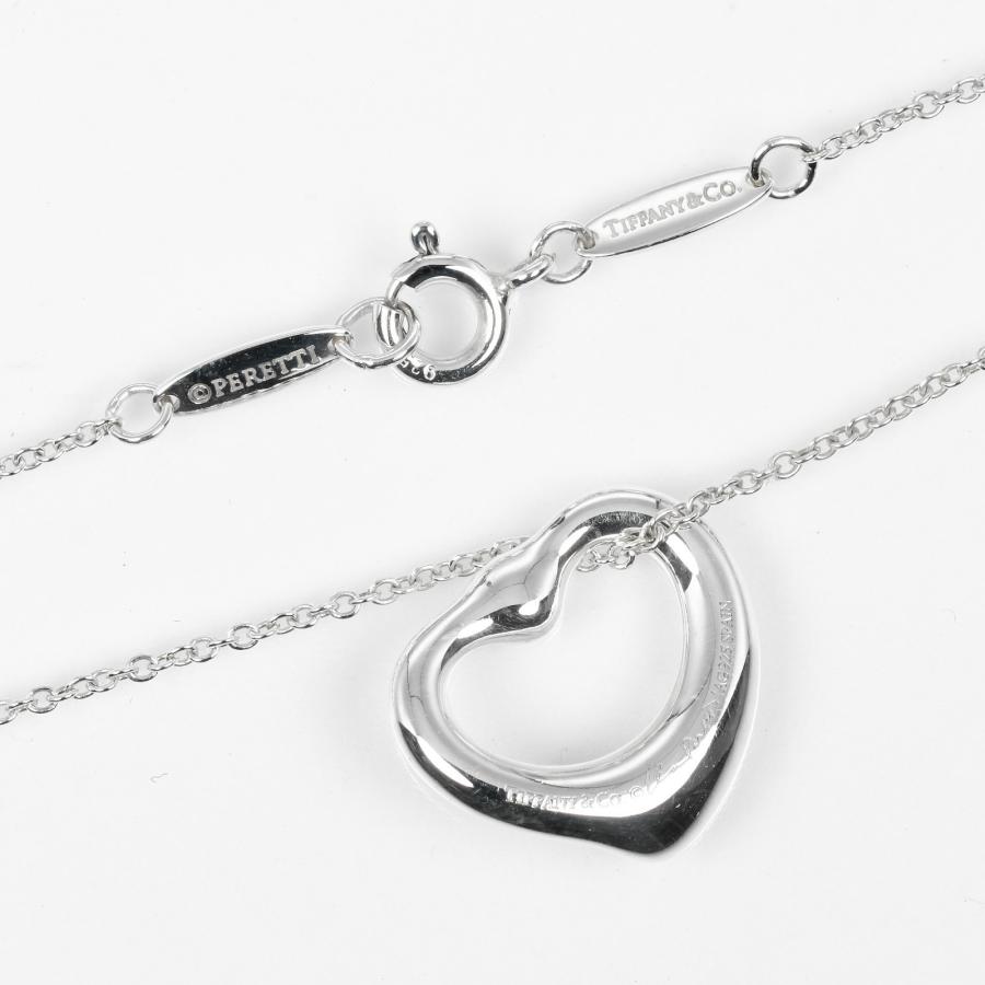 TIFFANY&Co.（ティファニー） オープンハート ネックレス シルバー925