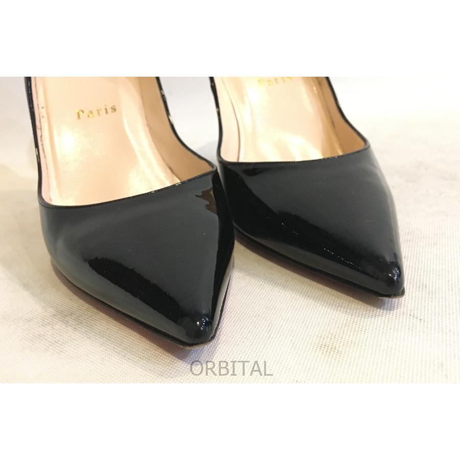 二子玉) Christian Louboutin クリスチャンルブタン エナメルヒール