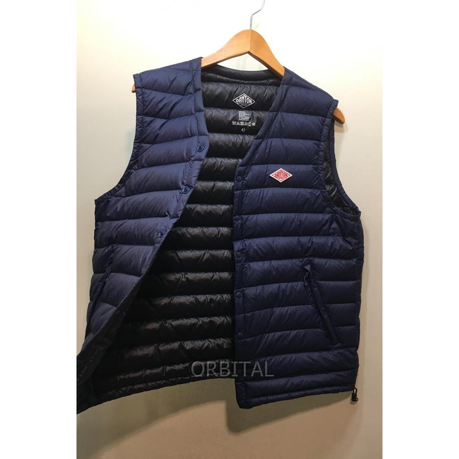 ブランド 経堂) DANTON ダントン インナーダウンベスト JD-8753