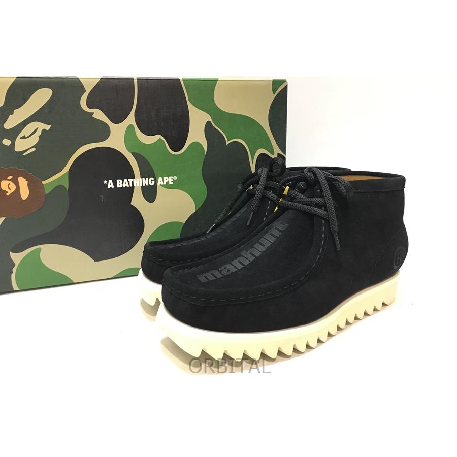 経堂)A BATHING APE アベイシングエイプ 未使用 マンハント MANHUNT