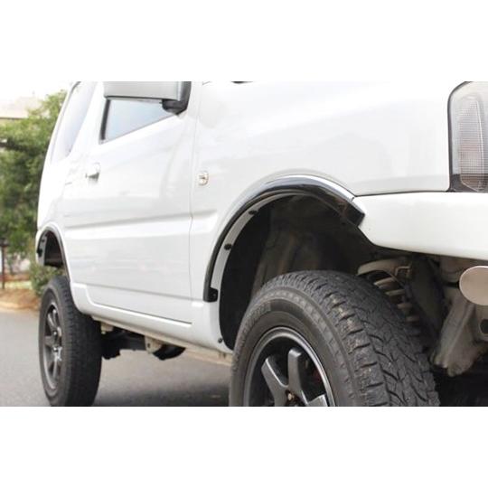 ガレージベリー Vary」ジムニー（JB23）用+9mm オーバーフェンダーx1