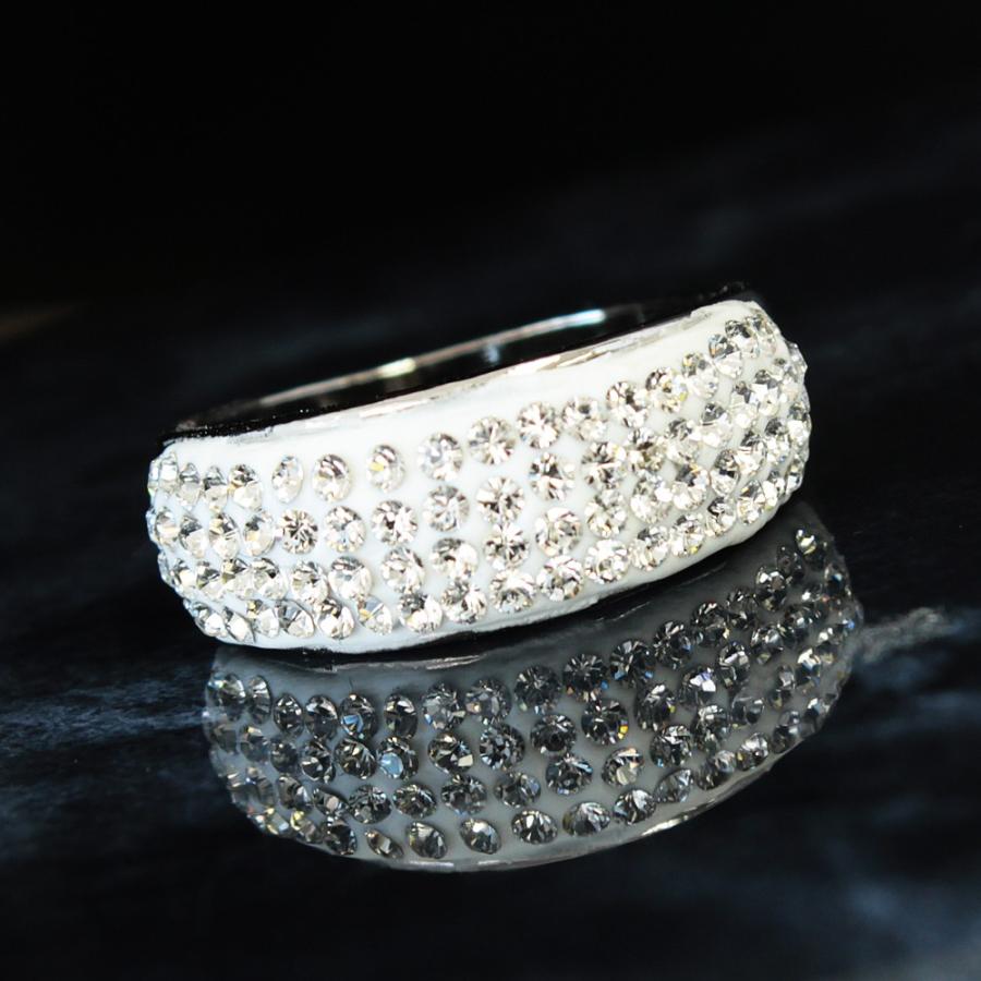 SWAROVSKI（スワロフスキー） 指輪 リング パヴェリング ハーフ
