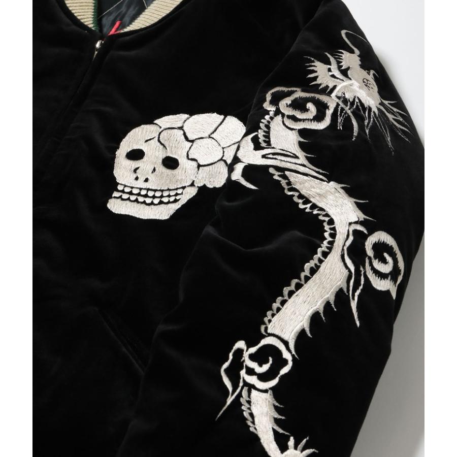 TAILOR TOYO テーラー東洋 別珍 スカジャン “SPIDERWEB, SNAKE & SKULL