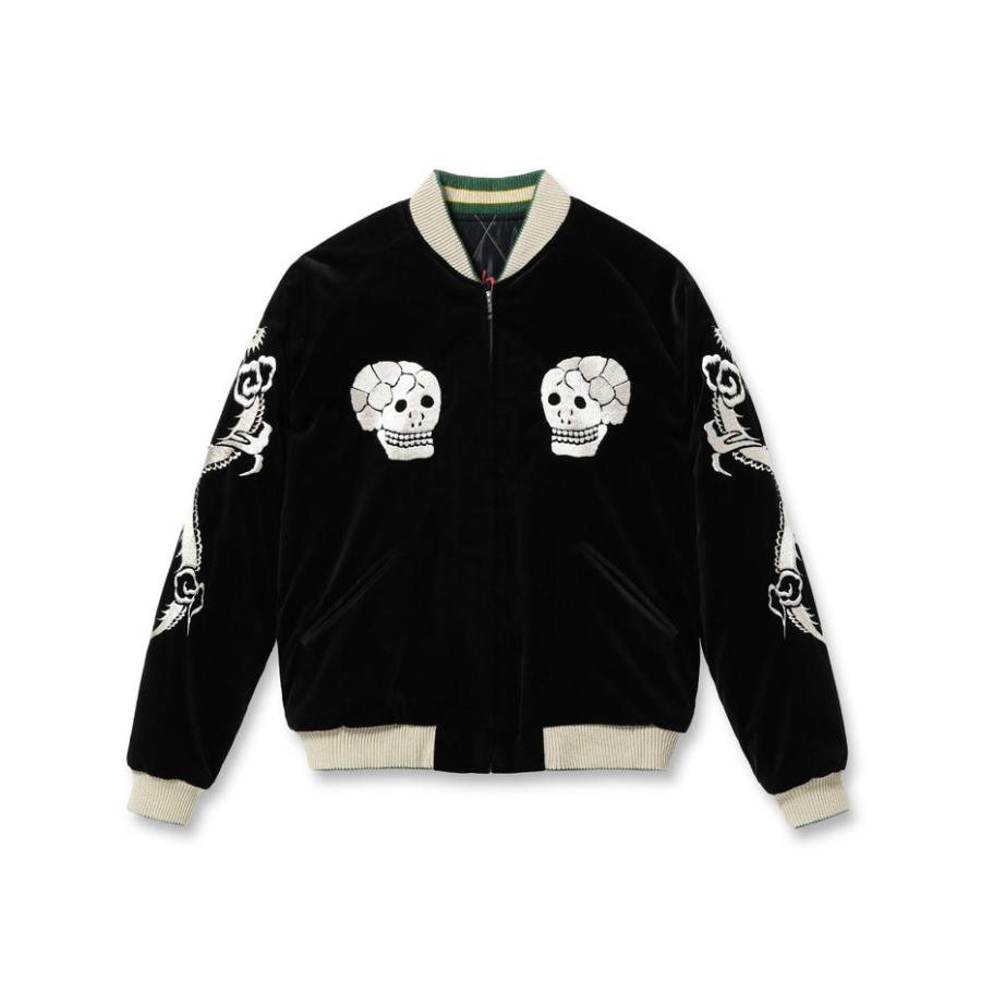 TAILOR TOYO テーラー東洋 別珍 スカジャン “SPIDERWEB, SNAKE & SKULL