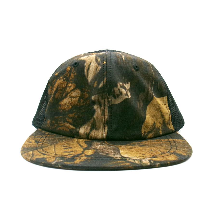 JHAKX REAL TREE MESH HAT SNAPBACK CAP BROWN ジャークス リアル