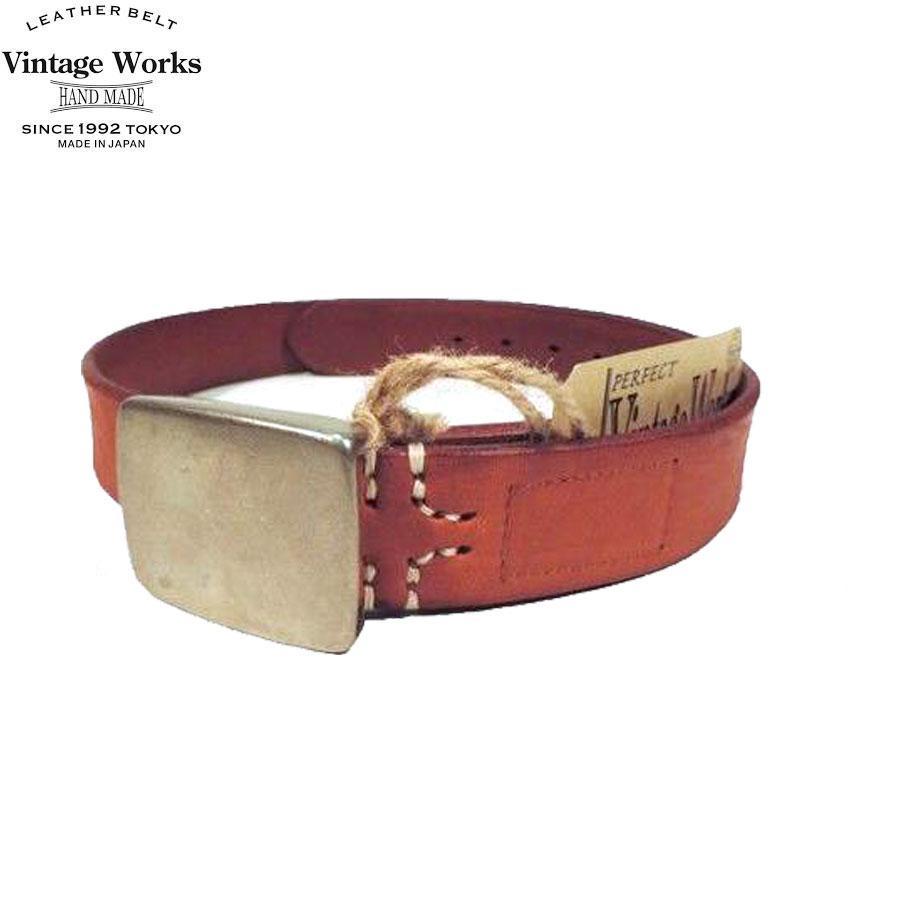 VINTAGE WORKS / ビンテージワークス DH5524 BELT レザーベルト TAN