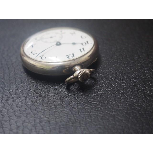 SEIKO（セイコー） 精工舎 WORLD 懐中時計 大正 純銀製 SKS刻印