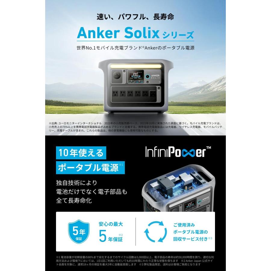 Anker（アンカー） Anker Solix C1000 Portable Power Station