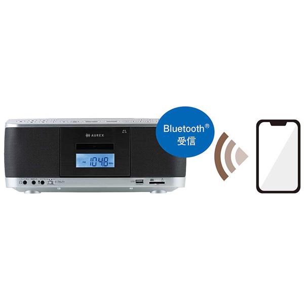 TOSHIBA（東芝） SD/USB/CDラジオカセットレコーダー AUREX TY-CDX92-S