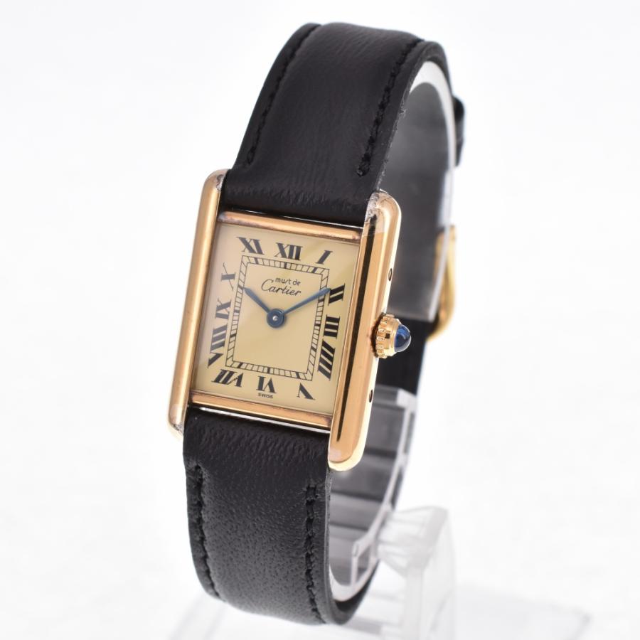 Cartier（カルティエ） □ CARTIER 5057001 マストタンク ヴェルメイユ