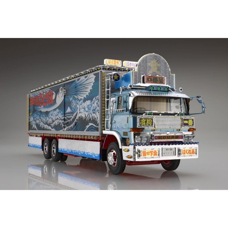 青島文化教材社 アオシマ 1/32 トラック野郎 No.02 一番星 熱風5000