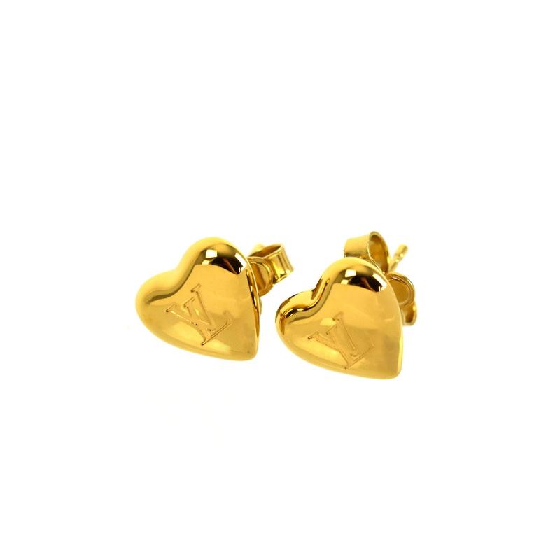 LOUIS VUITTON（ルイ・ヴィトン） ピアス レディース LVハート M01020