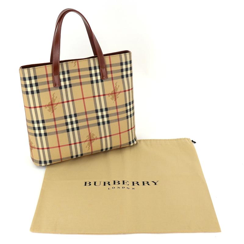BURBERRY（バーバリー） バッグ ノバチェック トートバッグ シャドー