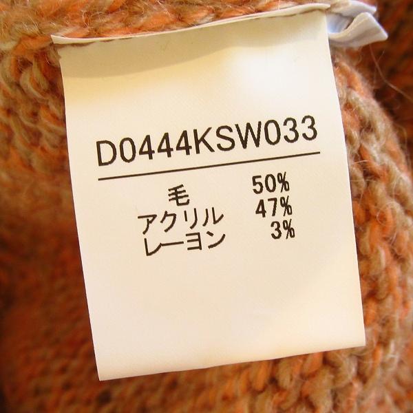 PAPAS（パパス） #wnc ニット・セーター M オレンジ系 丸首 ロゴ