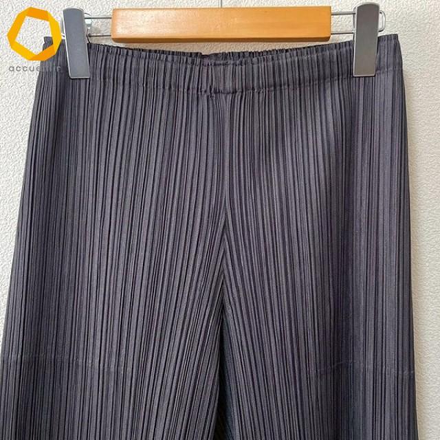 apc プリーツプリーズ PLEATSPLEASE イッセイミヤケ パンツ 4 グレー