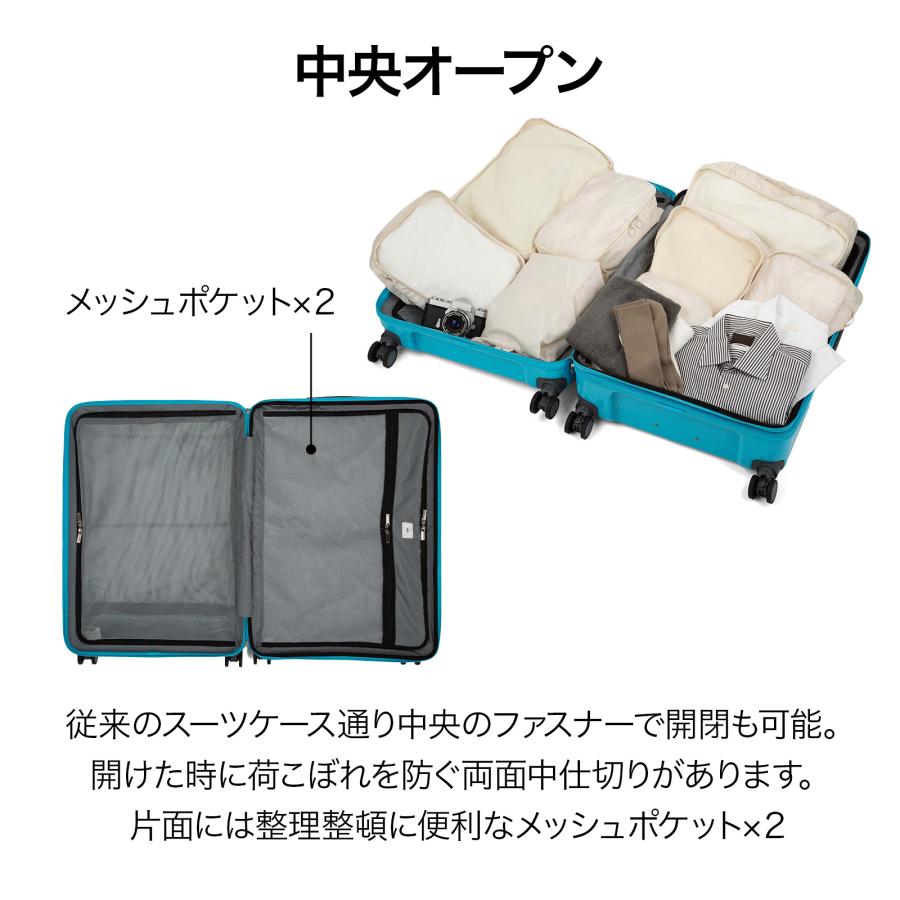 ace. スーツケース ディフェレンス エース フロントオープン