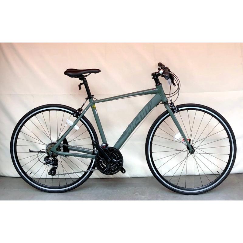 クロスバイク サカモト 700C エアーオン II (マットカーキ) SAKAMOTO