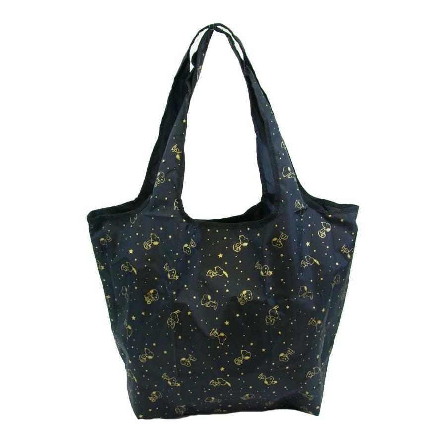 SNOOPY（スヌーピー） PEANUTS エコバッグ Mサイズ ゴールドスター