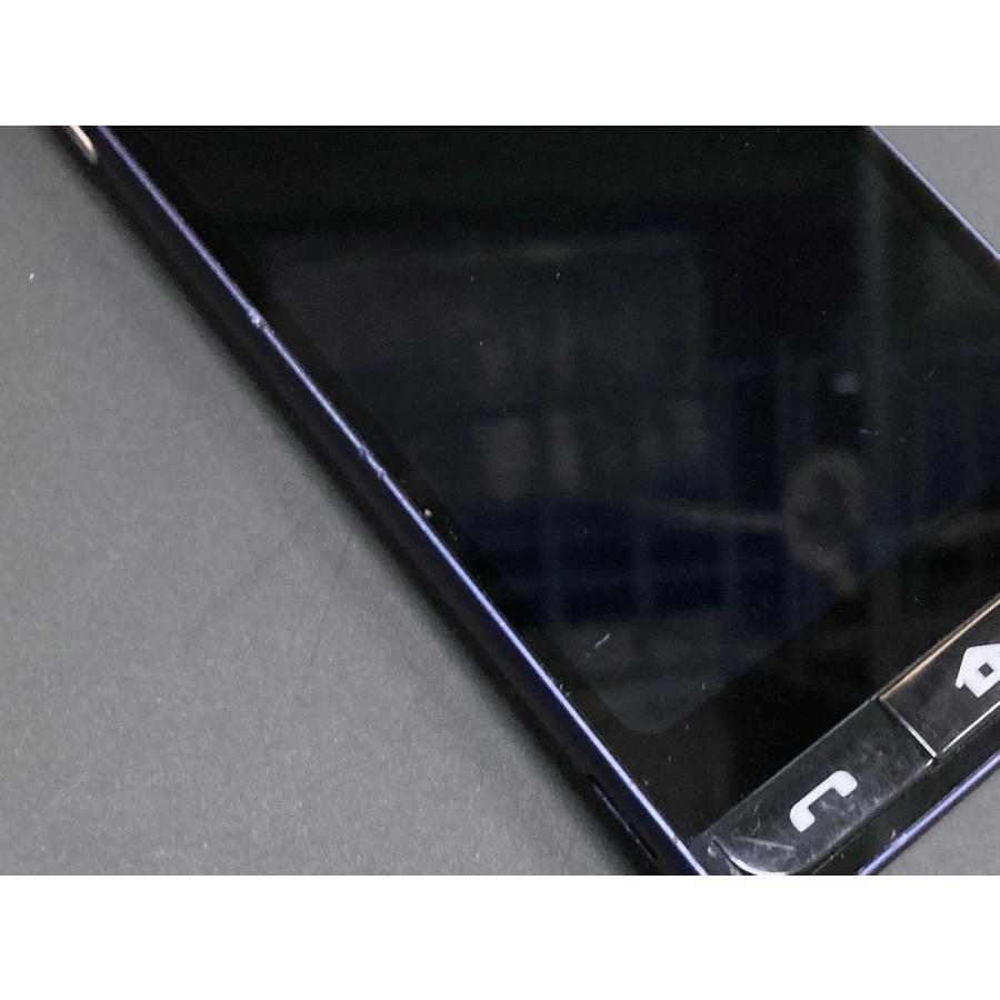 BASIO 中古 SHARP active2 64GB ネイビー SHG12 ※ネットワーク利用制限