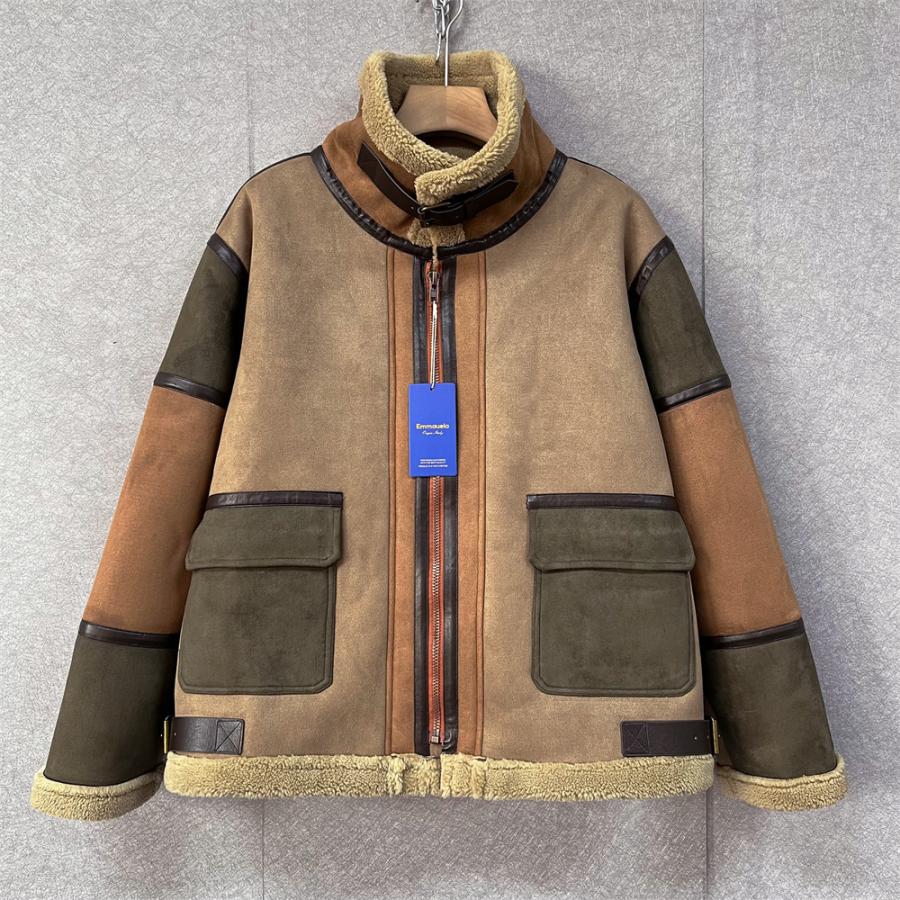 20%off ボマージャケット EU製 Emmauela ミラノ発 羊革 シープスキン